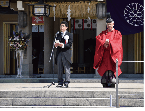 護国神社慰霊大祭